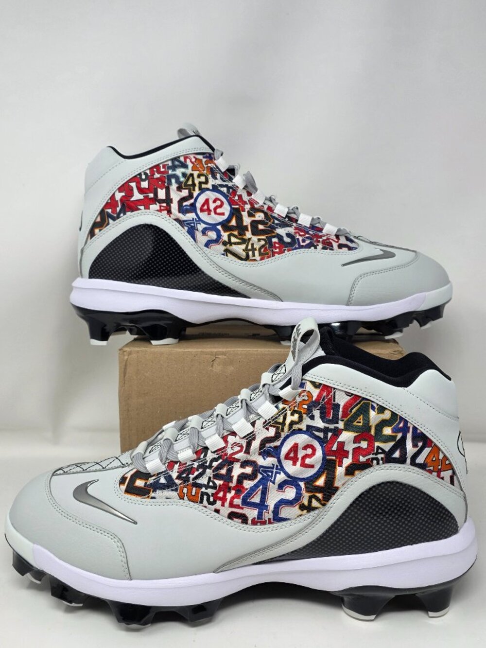 Nike Griffey 2 MCS Jackie Robinson Day Baseball Cleats HJ4509-001 NWOB Size 13